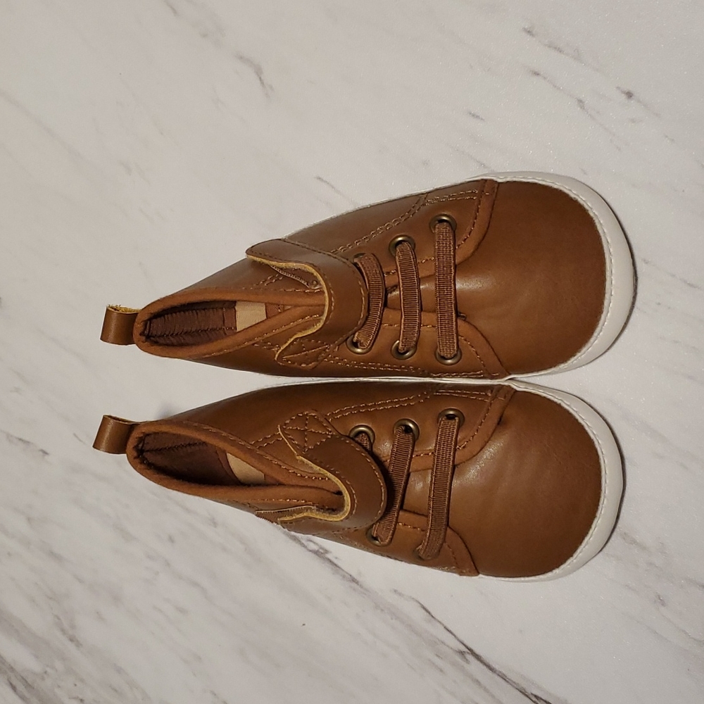 Old Navy Toddler Boy Dress Walkers, Size 18-24M, Chestnut